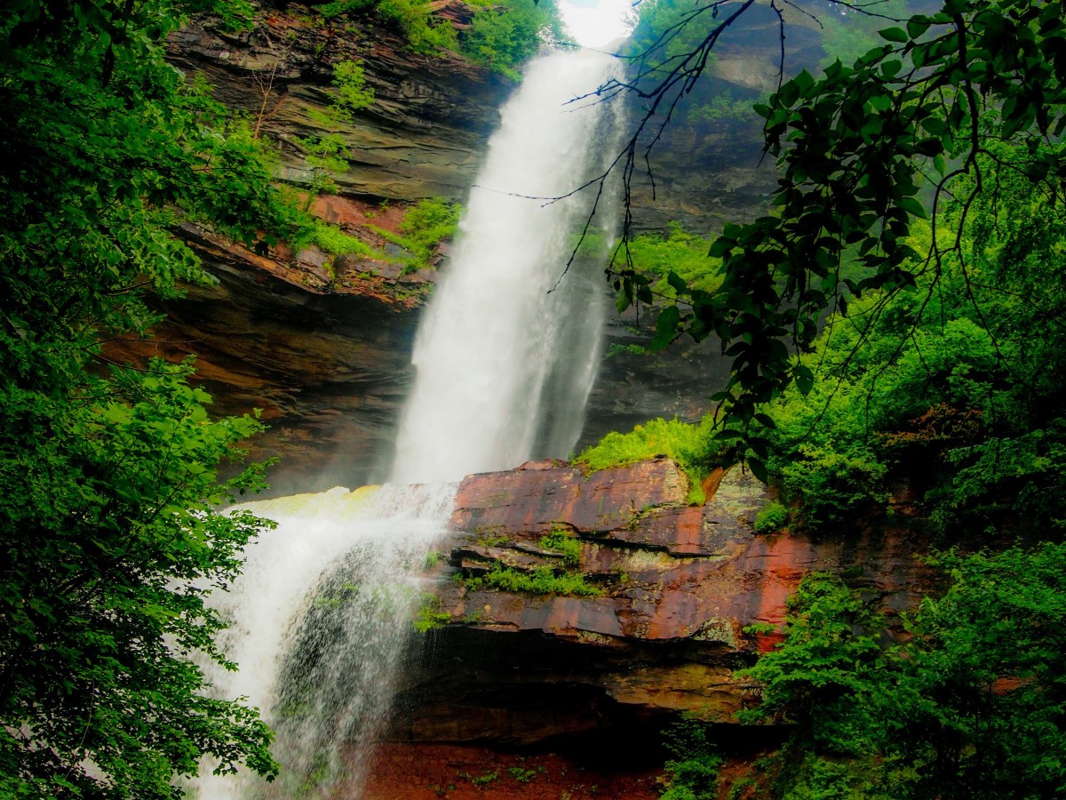 NY: Catskills region- Kaaterskill&nbsp;Falls